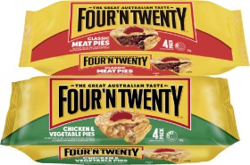 FourN-Twenty-Meat-Pies-4-Pack-Selected-Varieties on sale