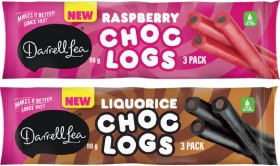 NEW+Darrell+Lea+Liquorice+Choc+Logs+or+Raspberry+Choc+Logs+3+Pack