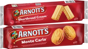 Arnott%26rsquo%3Bs+Cream+Biscuits+200%E2%80%91250g+or+Tina+Wafer+200g+Selected+Varieties