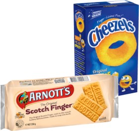 Arnott%26rsquo%3Bs+Scotch+Finger+Biscuits+250g+or+Cheezels+Box+125g+Selected+Varieties