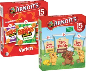 Arnott%26rsquo%3Bs+Tiny+Teddy+Biscuits+or+Shapes+Crackers+Multipack+Box+15+Pack+Selected+Varieties