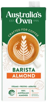 Australia%26rsquo%3Bs+Own+Barista+Almond+or+Macadamia+Milk+1+Litre