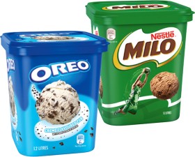 Oreo+or+Nestl%26eacute%3B+Milo+Ice+Cream+1.2+Litre