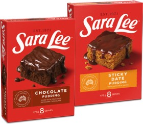 Sara+Lee+Pudding+475g+or+Danish+400g+Selected+Varieties