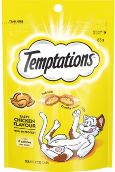 Temptations+Cat+Treats+85g+Selected+Varieties