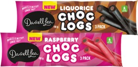 NEW+Darrell+Lea+Liquorice+Choc+Log+or+Raspberry+Choc+Log+3+Pack