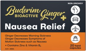 Buderim+Bioactive+Ginger%2B+Nausea+Relief+20+Capsules