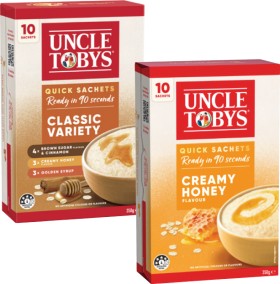 Uncle+Tobys+Oats+Quick+Sachets+280g-350g