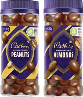 Cadbury+Chocolate+Coated+Fruit+or+Nut+Jar+270g-340g
