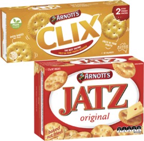 Arnott%26%23039%3Bs+Jatz+or+Clix+Crackers+225g-250g