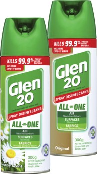 Glen-20-Disinfectant-Spray-300g on sale