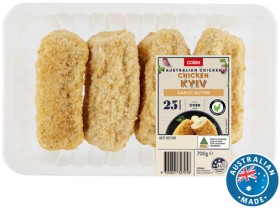 Coles+RSPCA+Approved+Chicken+Kyiv+Garlic+Butter+700g