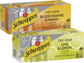 Schweppes+Infused+Sparkling+Water+10x375mL