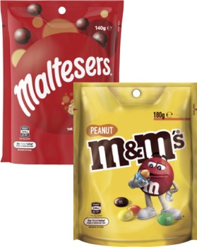 Mars+M%26amp%3BMs%2C+Maltesers+or+Pods+120g-180g