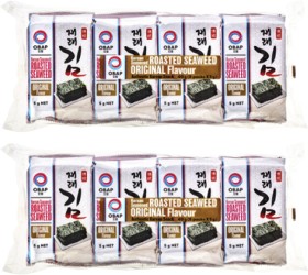 Obap+Roasted+Seaweed+8+Pack+40g