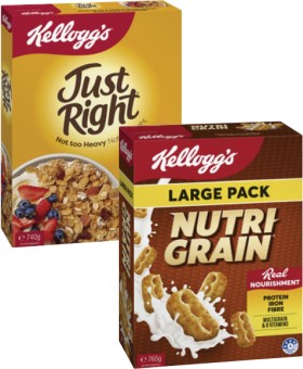 Kellogg%26%23039%3Bs+Nutri+Grain+765g+or+Just+Right+Cereal+740g