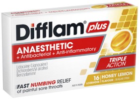 Difflam+Plus+Anaesthetic+Lozenges+16+Pack%5E