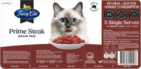 Fussy+Cat+Mince+Cat+Food+5x90g