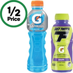Gatorade+Sports+Drink+600ml%2C+G+Active+Flavoured+Water+600ml+or+Gatorade+Fast+Twitch+350ml