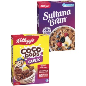 Kellogg%26%23039%3Bs+Coco+Pops+Chex+500g+or+Sultana+Bran+700g