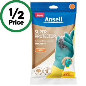 Vileda+Ansell+Super+Protector+Gloves+Pk+1