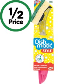 Dishmatic+Sponge+Handle+Pk+1
