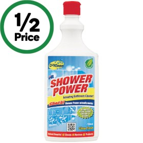 OzKleen+Shower+Power+Bathroom+Cleaner+750ml