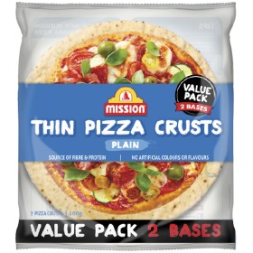Mission+Pizza+Base+400g+Pk+2