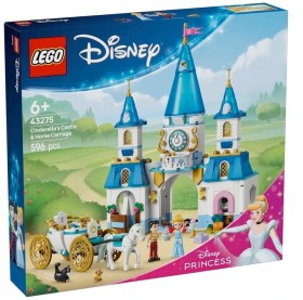 LEGO-Disney-Cinderella-Castle-and-Carriage-43275 on sale