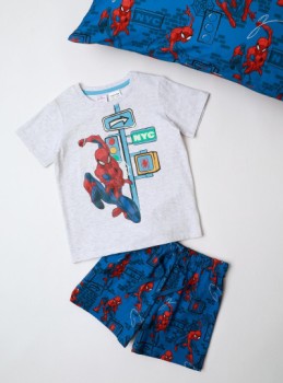 Spiderman+Pyjama+with+Matching+Pillow+Case