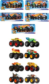 Hot-Wheels-Assorted-Monster-Trucks-164-4-Pack on sale