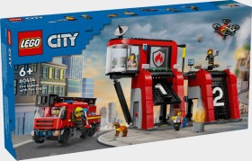 LEGO-City-Fire-Station-with-Fire-Truck-60414 on sale