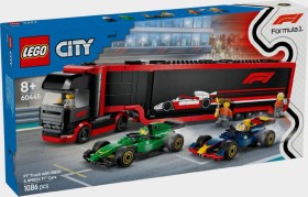 LEGO-City-F1-Truck-with-RB20-and-AMR24-60445 on sale