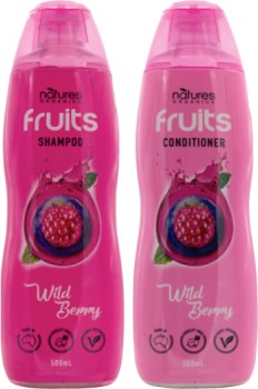 Natures-Organics-Fruits-Shampoo-or-Conditioner-500mL-Selected-Varieties on sale