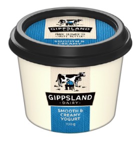 Gippsland+Dairy+Yogurt+700g+Selected+Varieties