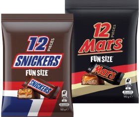 Mars%2C+Snickers+or+M%26amp%3BM%26rsquo%3Bs+Fun+Size+Pack+132%E2%80%91192g+Selected+Varieties