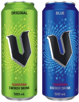 V+Energy+Drink+500mL+or+V+RiiSE+Sparkling+Energy+Drink+330mL+Selected+Varieties