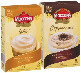 Moccona+Coffee+Sachets+8%E2%80%9110+Pack+Selected+Varieties