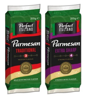 Perfect+Italiano+Parmesan+or+Romano+Cheese+Block+200g+Selected+Varieties