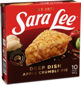 Sara+Lee+Deep+Dish+Apple+Crumble+Pie+or+Apple+Pie+800g