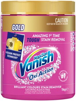 Vanish+NapiSan+Gold+Oxi+Action+1kg+Selected+Varieties