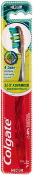 Colgate+360%26deg%3B+Advanced+Toothbrush+Medium+1+Pack
