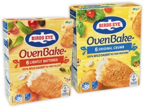 Birds-Eye-Oven-Bake-Fish-Fillets-425g-Selected-Varieties on sale