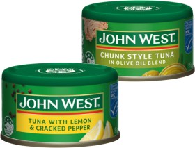 John-West-Tuna-95g-Selected-Varieties on sale