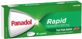 Panadol+Rapid+Paracetamol+500mg+Caplets+16+Pack%2A