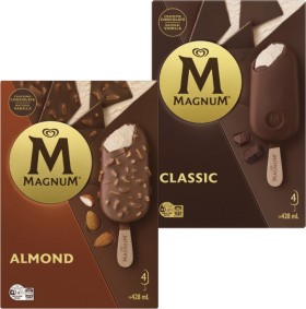 Streets-Magnum-Sticks-4-Pack-6-Pack-360mL-428mL on sale