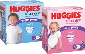 Huggies-Ultra-Dry-Jumbo-Nappy-Pants-48-Pack-62-Pack on sale