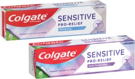 Colgate-Sensitive-Pro-Relief-Whitening-or-Multi-Protection-Toothpaste-110g on sale