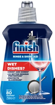 Finish-Rinse-Shine-Aid-250mL on sale