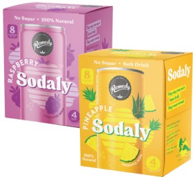 Remedy-Sodaly-4x250mL on sale